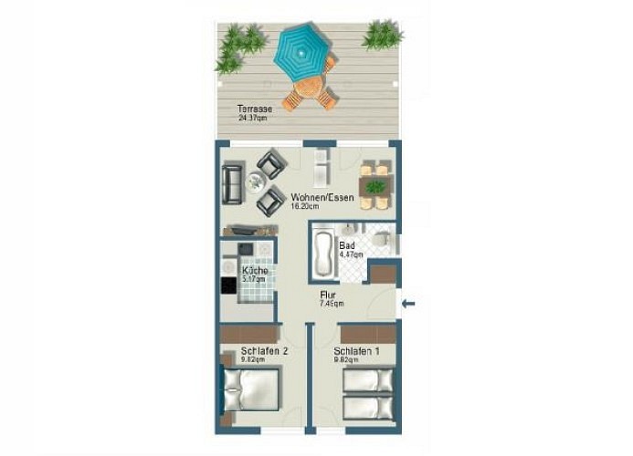 Fewo 10.1 - Ferienwohnung in Graal-Müritz