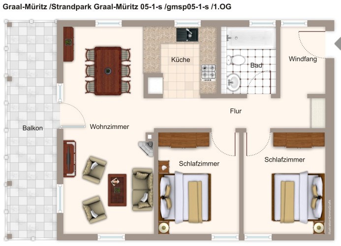 Fewo 5.1.S - Ferienwohnung in Graal-Müritz